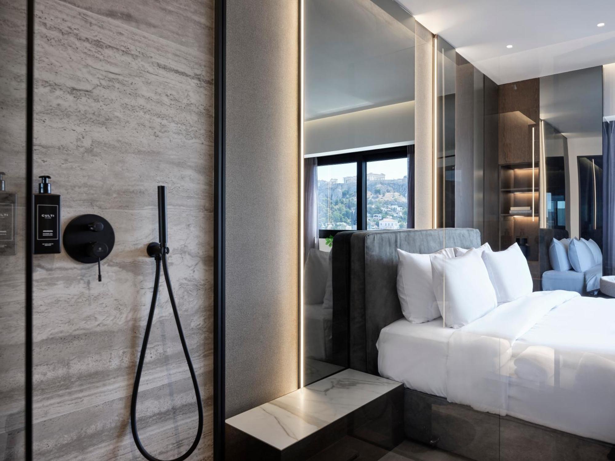 Nur Edge Aparthotel - Acropolis Skyline 아테네 외부 사진