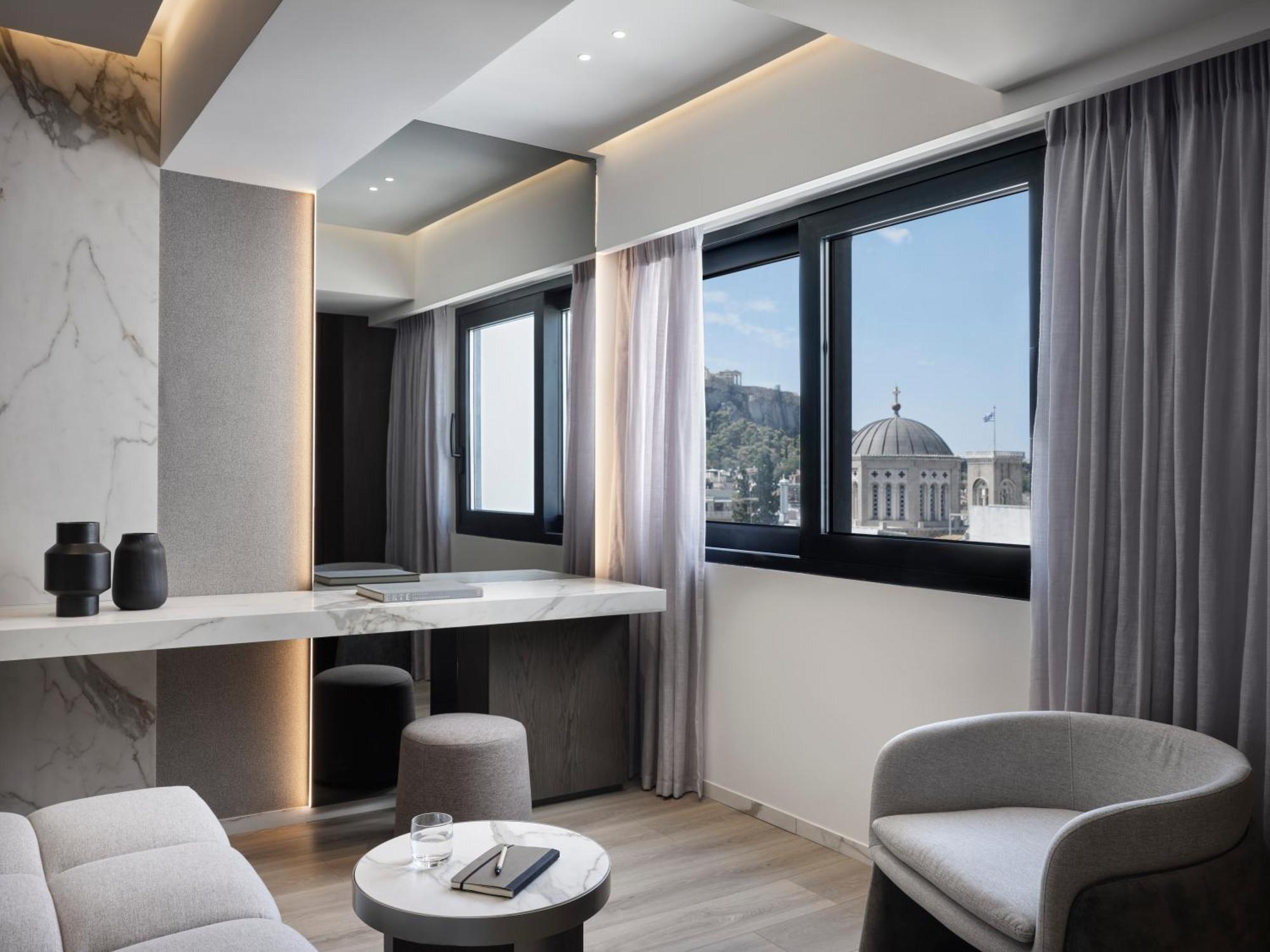 Nur Edge Aparthotel - Acropolis Skyline 아테네 외부 사진