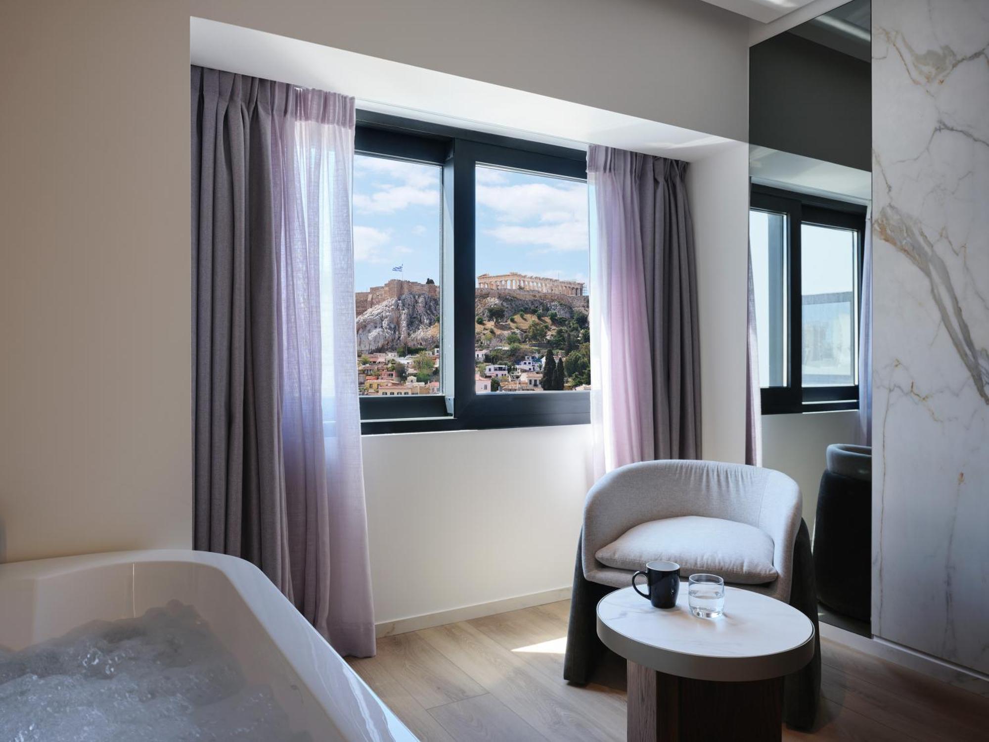 Nur Edge Aparthotel - Acropolis Skyline 아테네 외부 사진
